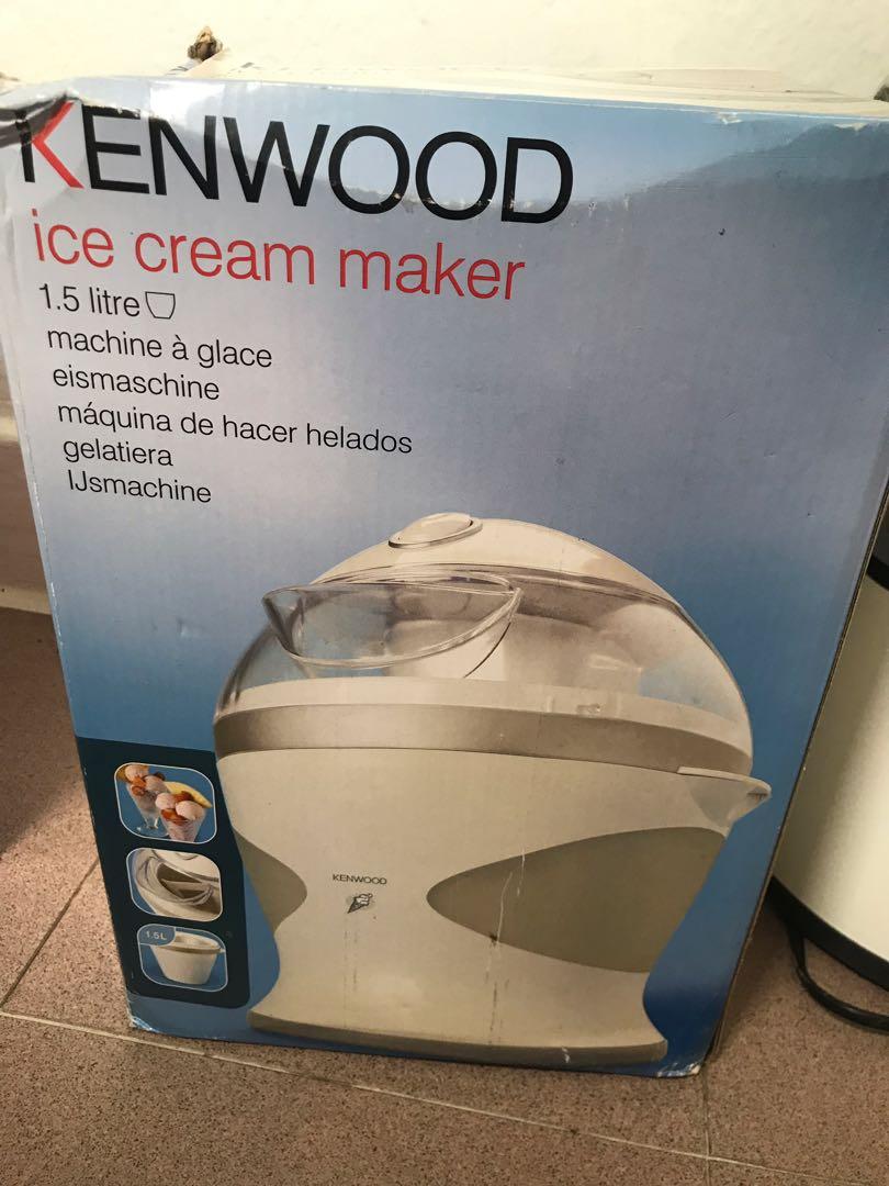 Tefal juice extractor and Ice cream maker