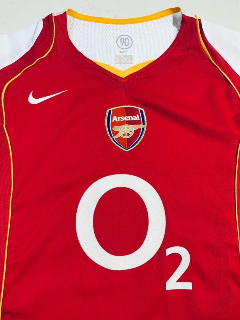 Thierry henry arsenal jersey o2 hotsell