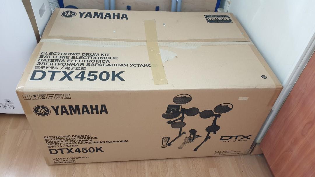 Yamaha DTX450K Electronic Drum set, Electronics, Audio on Carousell