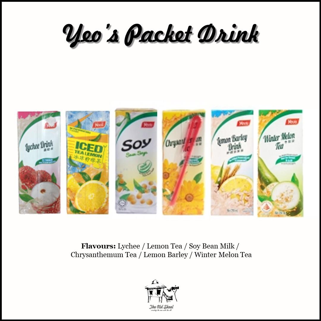 Yeo's Packet Drink, Food & Drinks, Beverages on Carousell