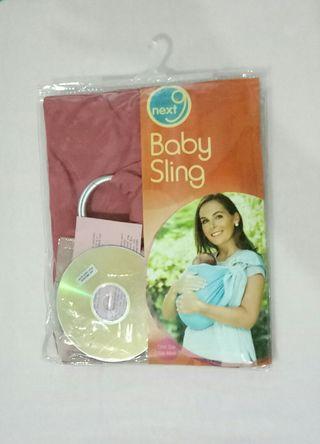 Next9 Baby Ring Sling - brick color