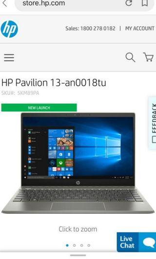 HP Pavillion Laptop 13-an0018TU