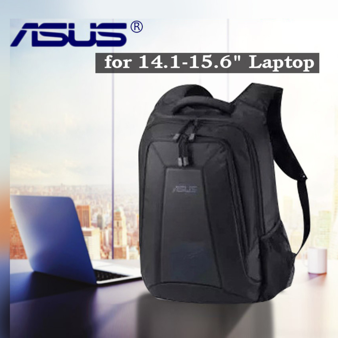 Asus Laptop Backpack Waterproof Notebook Computer Bag Shoulder Bag 15 Inch Travel Essentials Luggage On Carousell