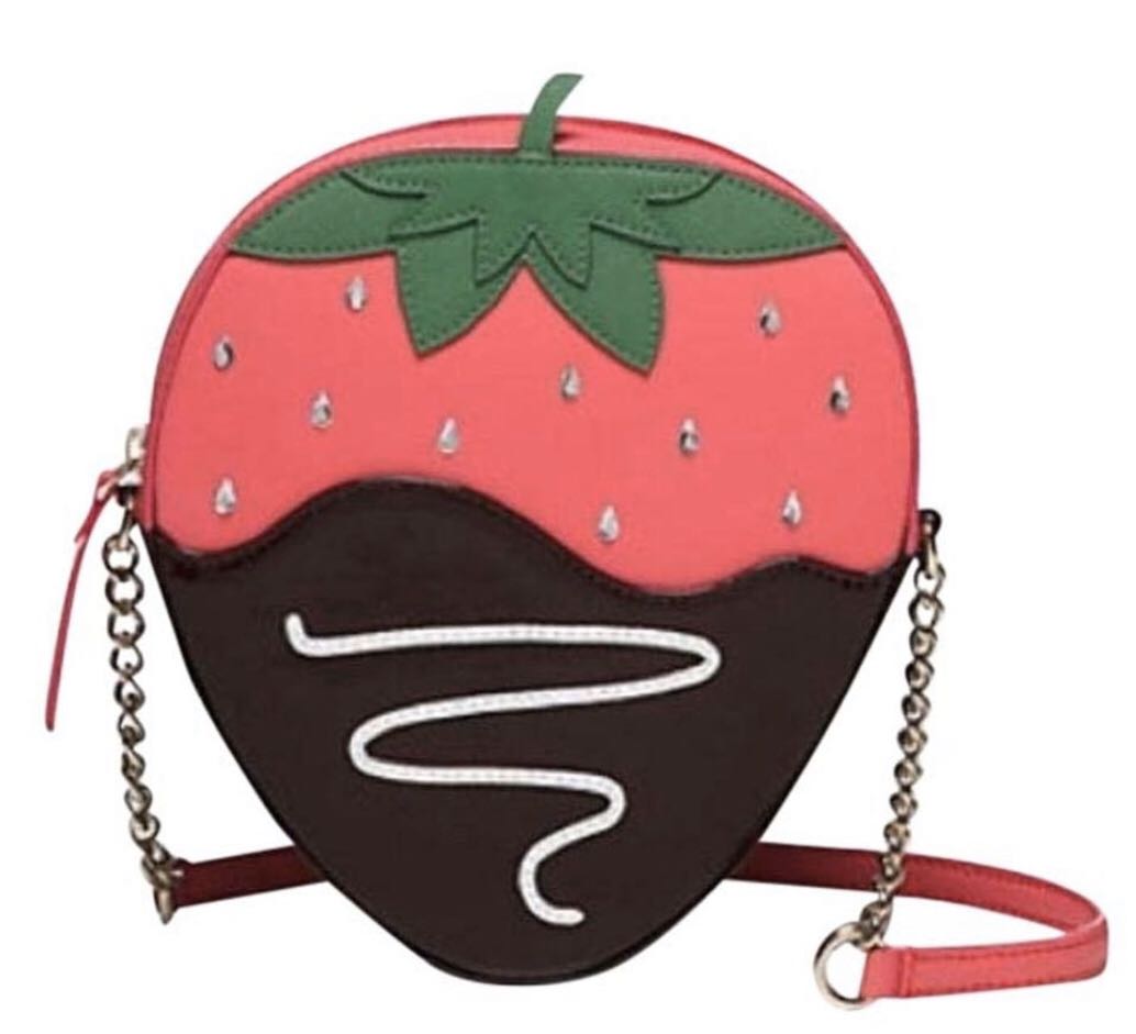 Kate spade strawberry tote clearance