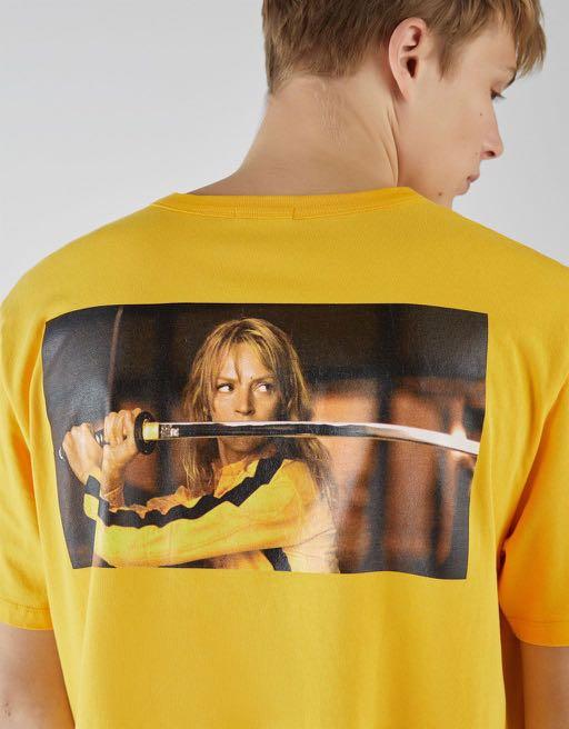 bershka kill bill oversized graphic tee, Fashion, Tops & Sets, Tshirts & Polo Shirts on Carousell