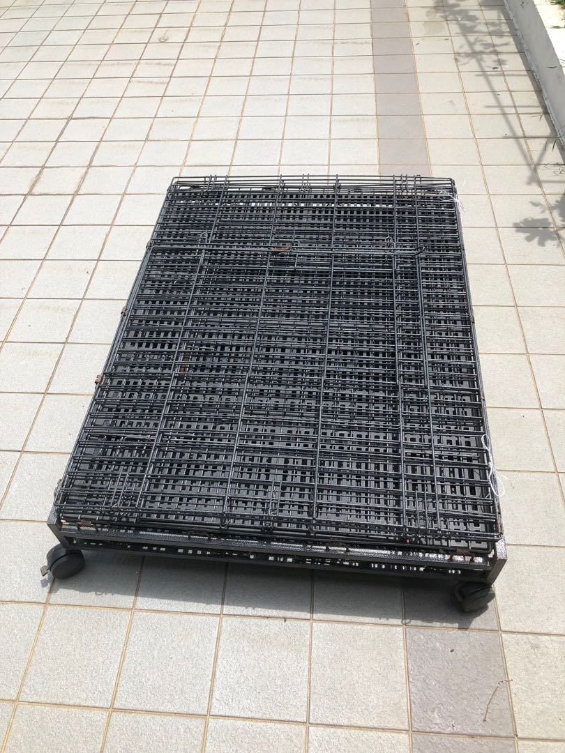 Big dog cage, Pet Supplies, For Dogs, Dog Accessories on Carousell