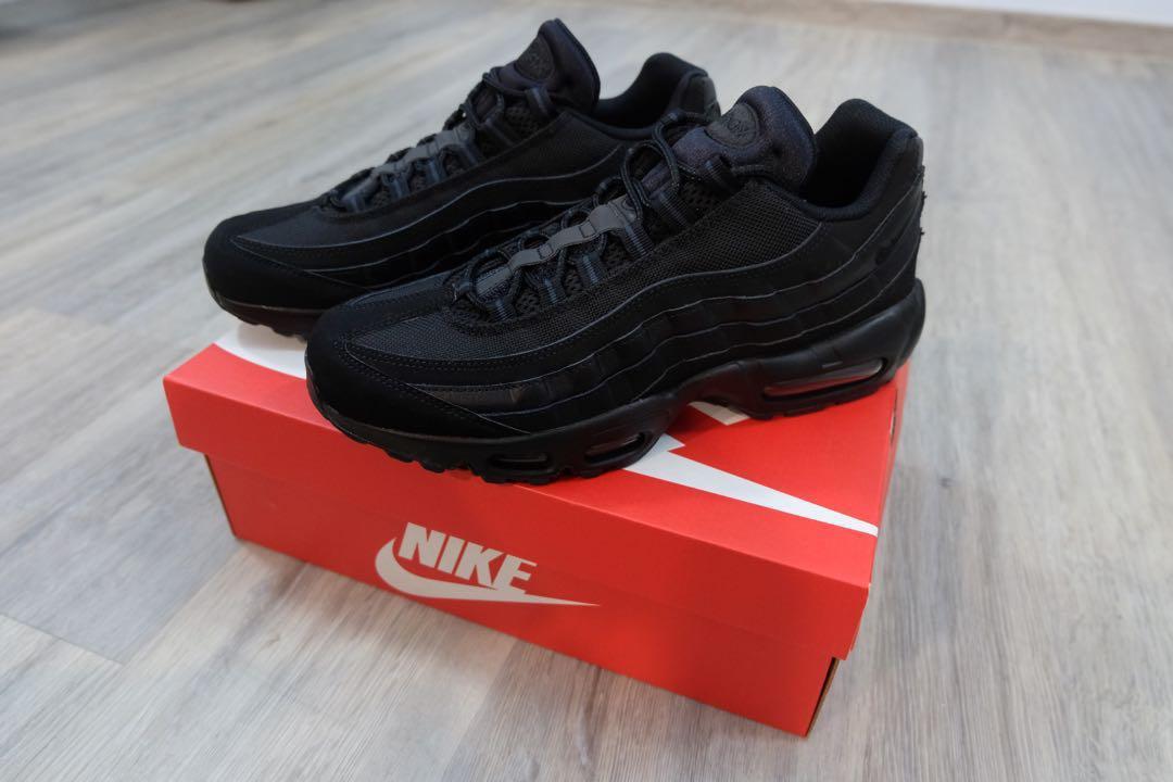 IN STOCKu003e Nike Air Max 95 Triple Black, Men's Fashion, Footwear, Sneakers  on Carousell