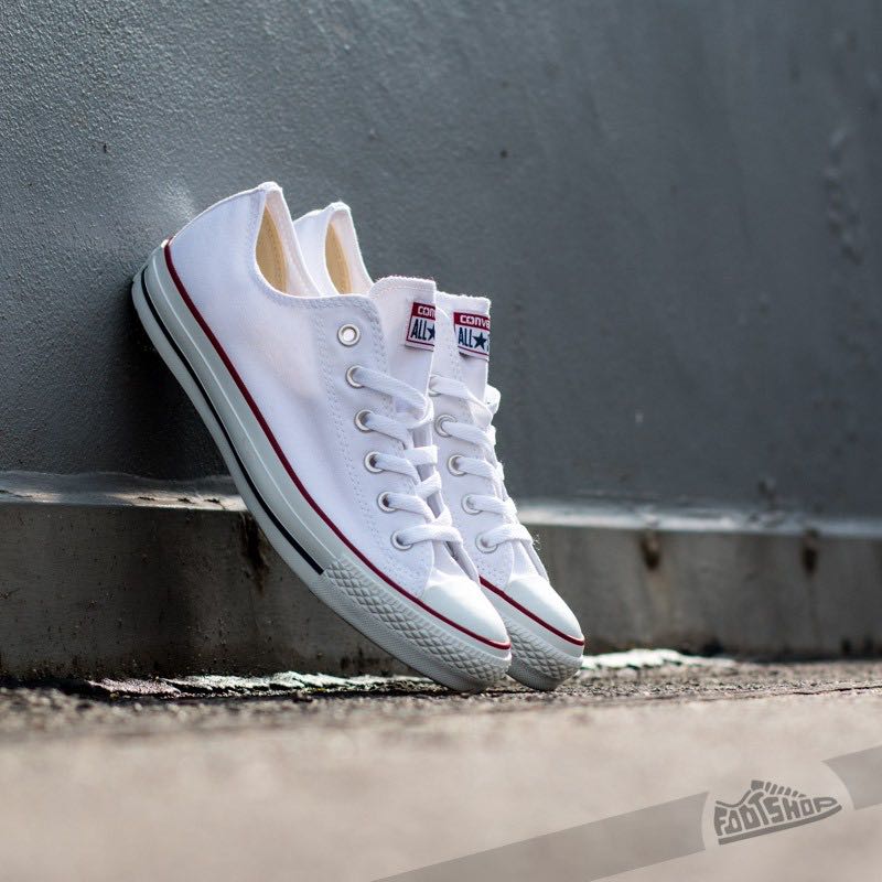 converse chuck taylor all star ox optical white