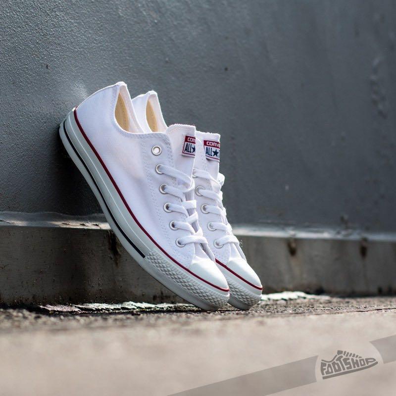 converse all star ox optic white