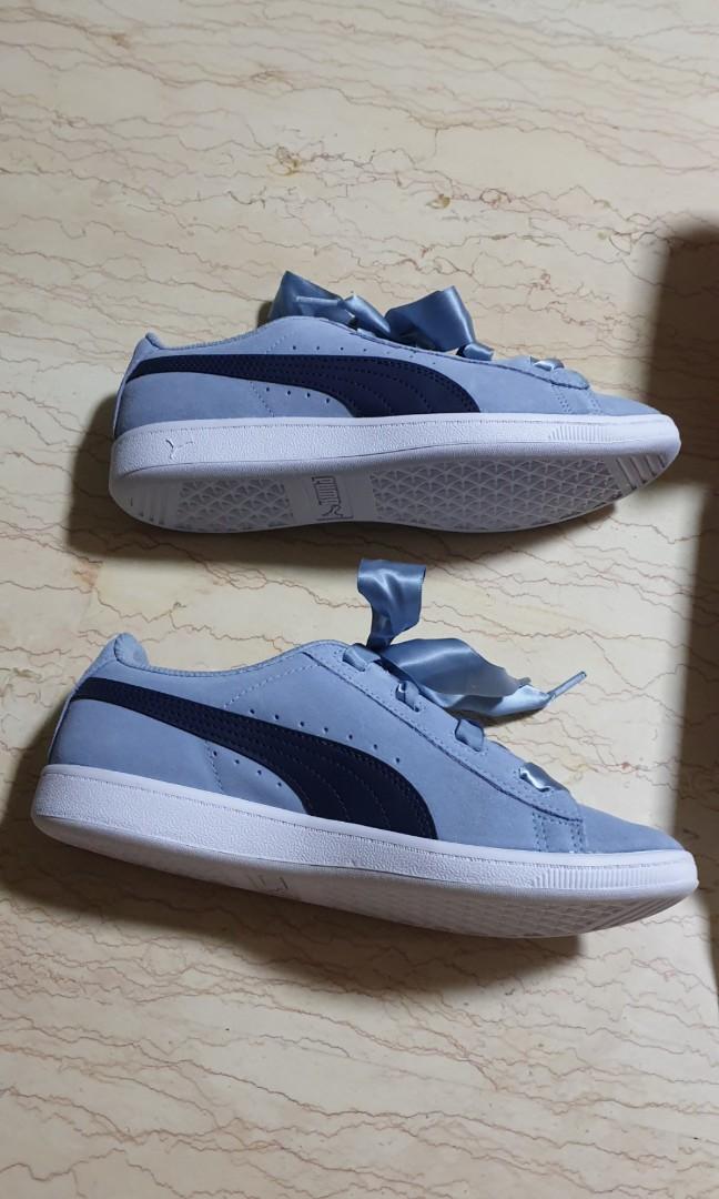 BNIB Puma Vikky Ribbon Jr Women s Fashion Footwear Sneakers on