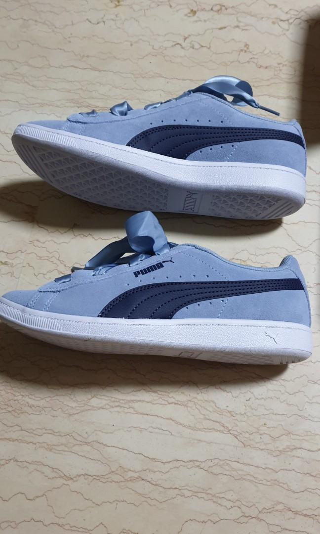 BNIB Puma Vikky Ribbon Jr Women s Fashion Footwear Sneakers on