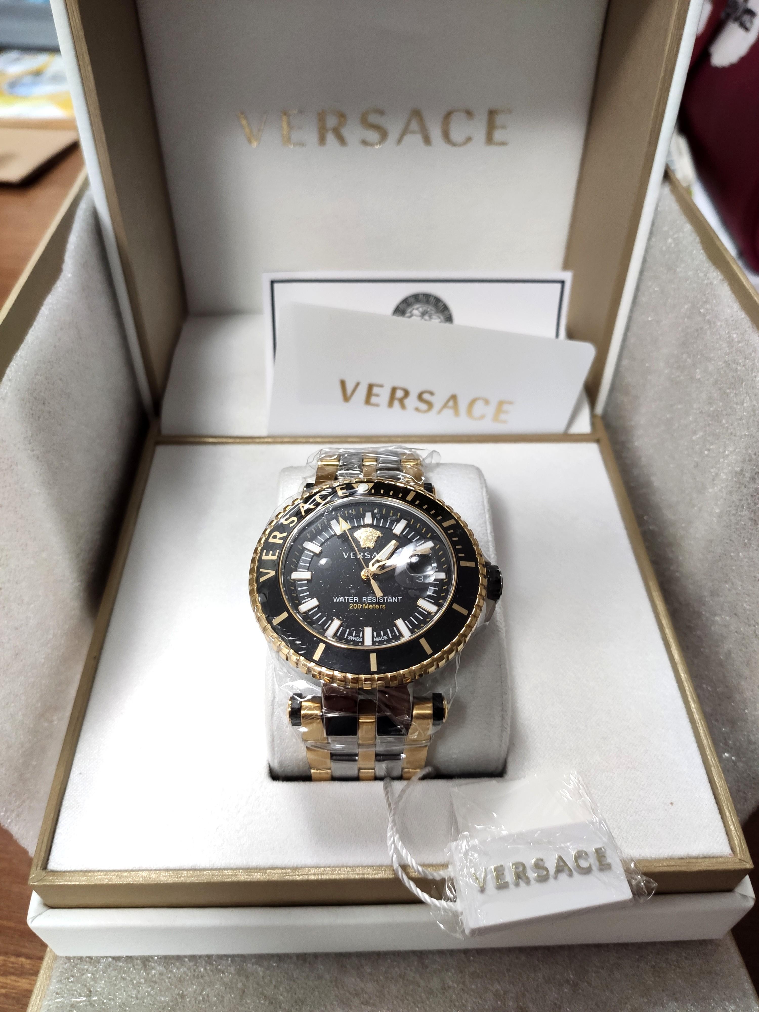 versace diver watch