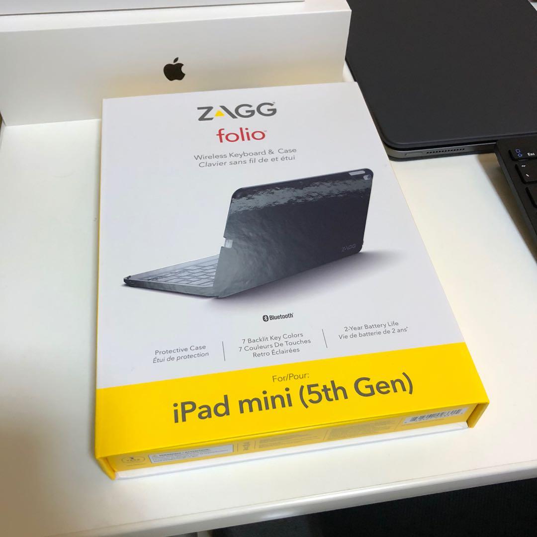 Bnib Zagg Folio For Ipad Mini 5 Mobile Phones Tablets Mobile Tablet Accessories Cases Sleeves On Carousell