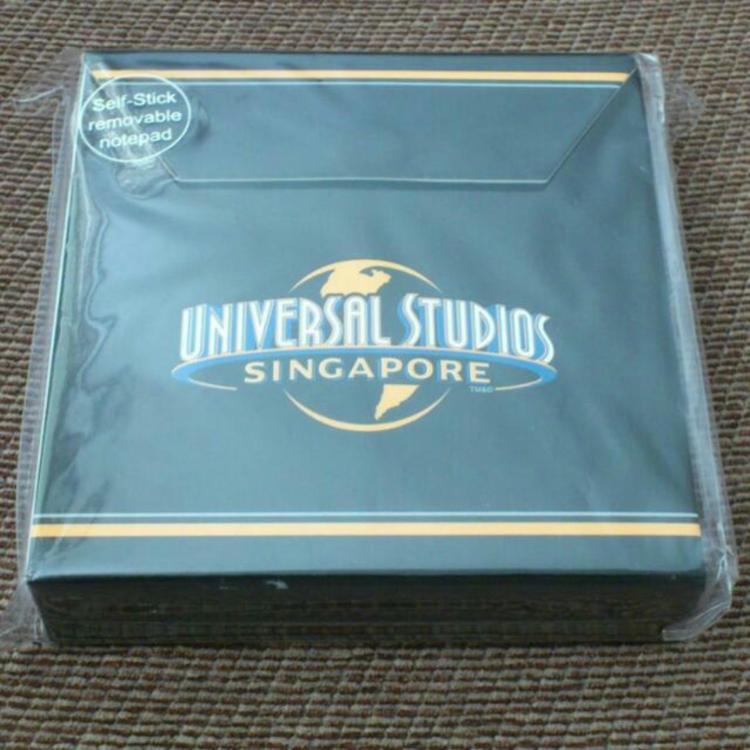 USS Universal Studios Singapore Sticky Notes Pad, Hobbies & Lifestyle ...