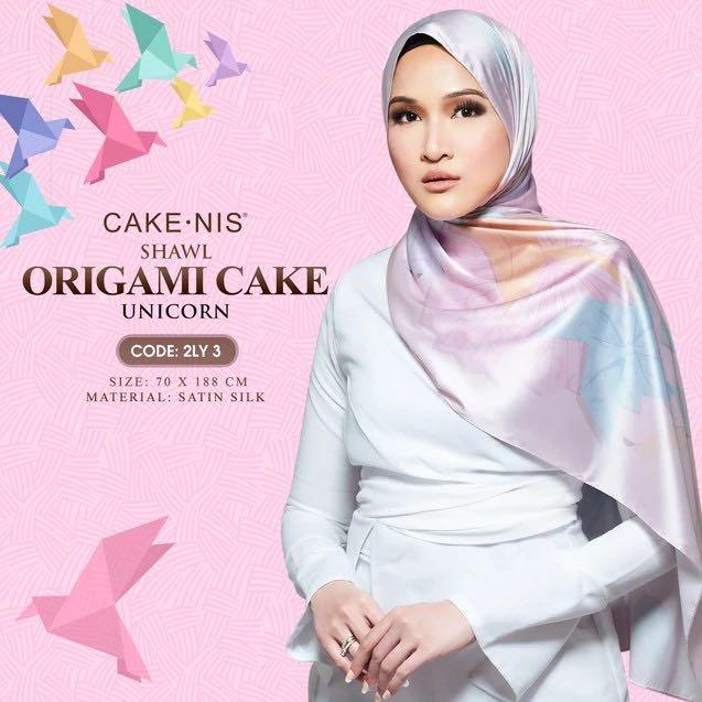 Cakenis Shawl Origami Cake Women s Fashion Dresses Sets Traditional Ethnic wear on Carousell