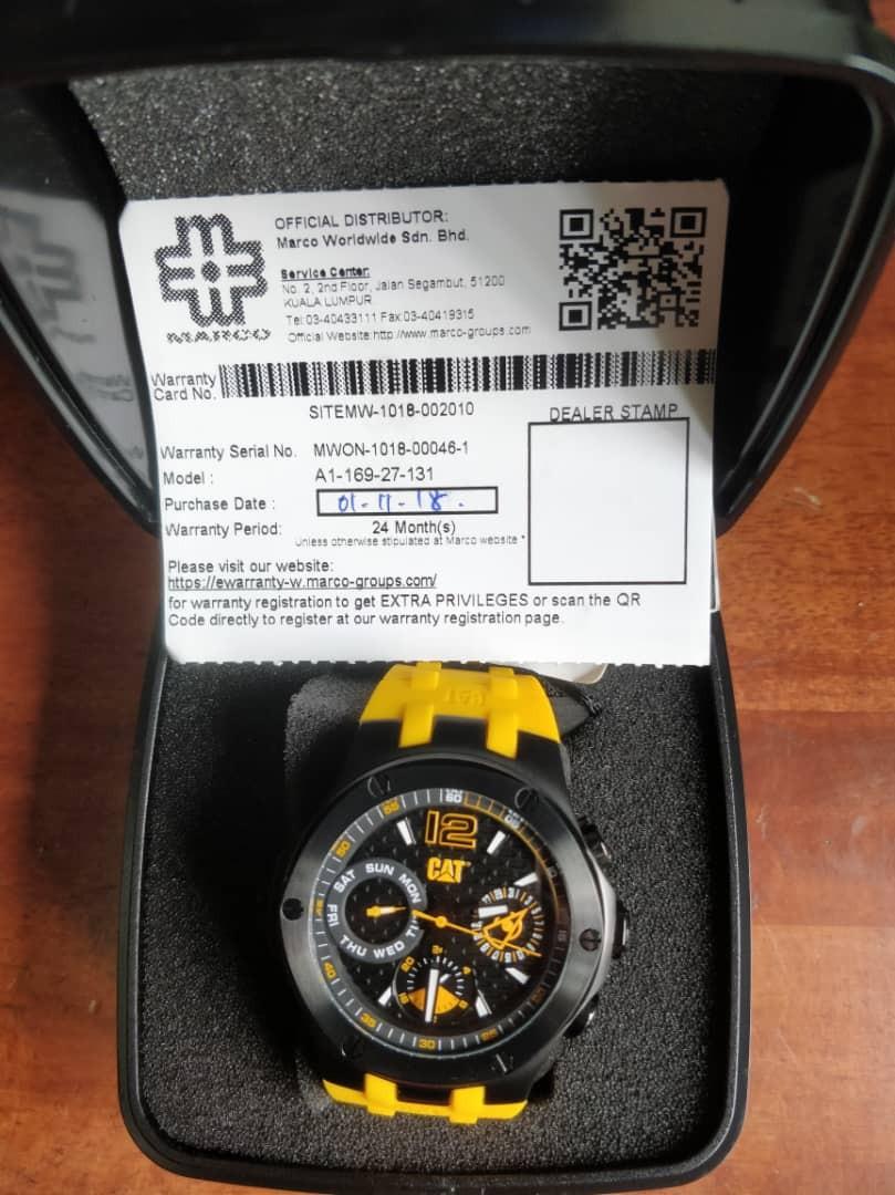 Caterpillar CAT Watch Navigo Multi, Men's Fashion, Watches
