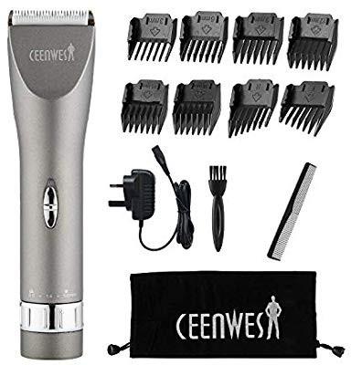bestbomg professional cordless haircut kit clippers for men rechargeable hair cl