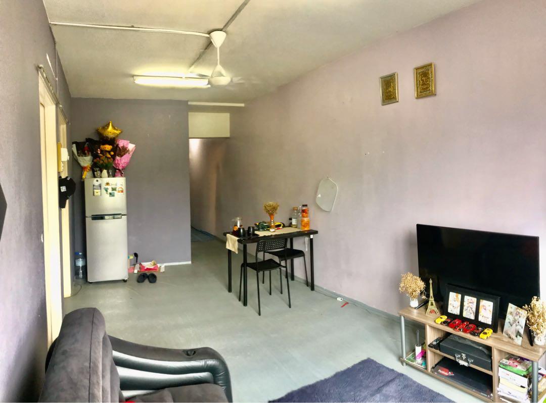 Cemara Apartment, Taman Bukit Segar Cheras (Low Floor, Corner Unit