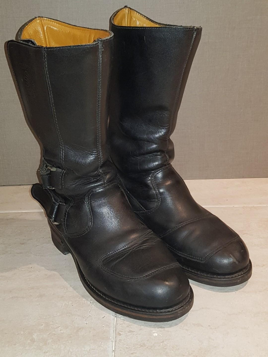Chippewa rally motorcycle boots sales