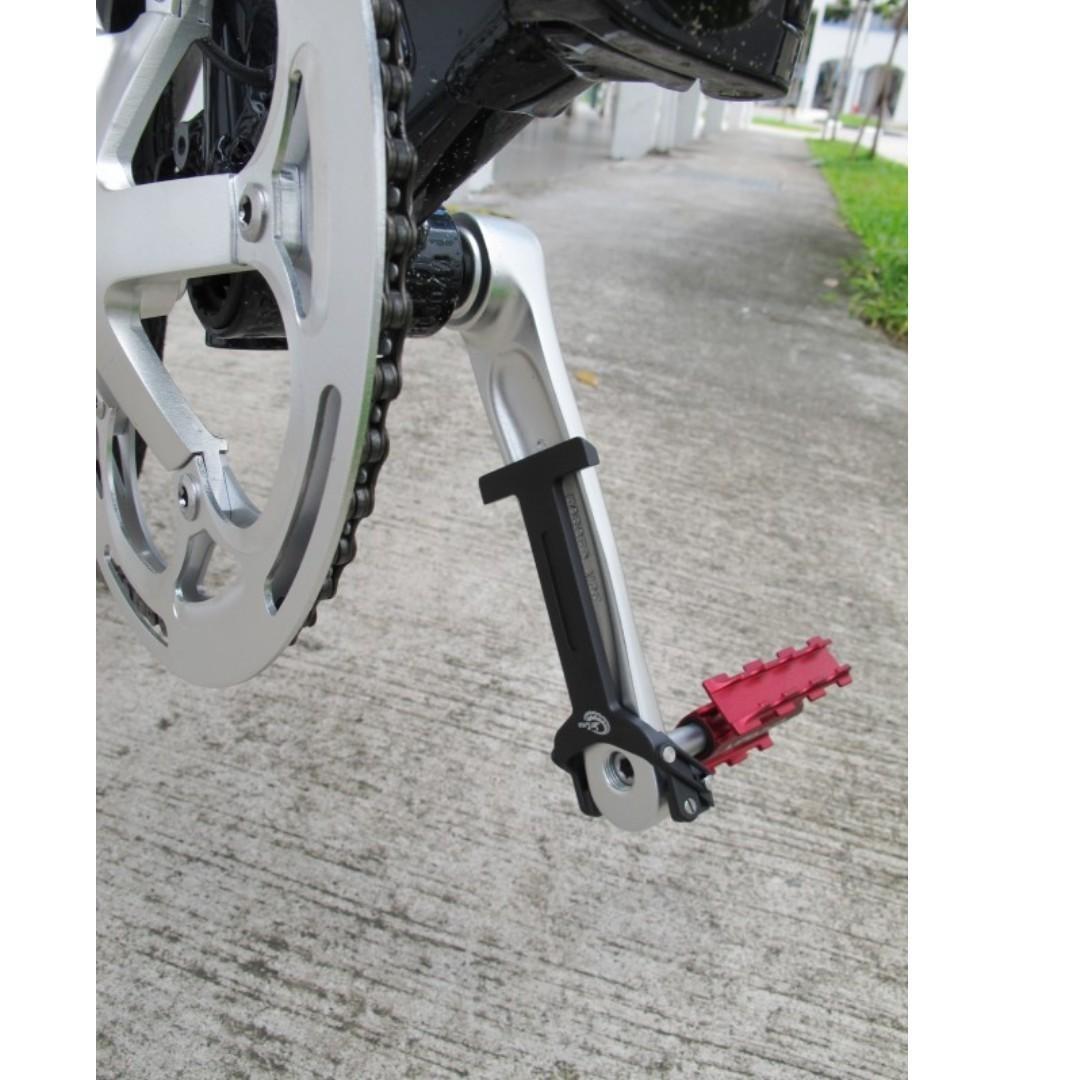 Bike stand crank arm store