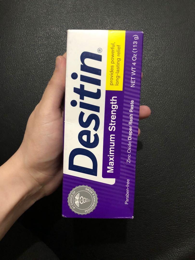Desitin maximum strength zinc oxide diaper rash paste, Babies & Kids