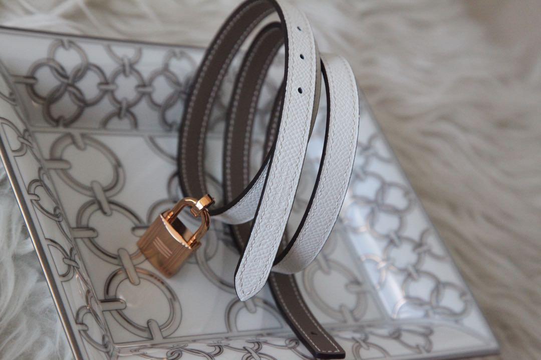 Hermes Romance reversible belt 13mm 