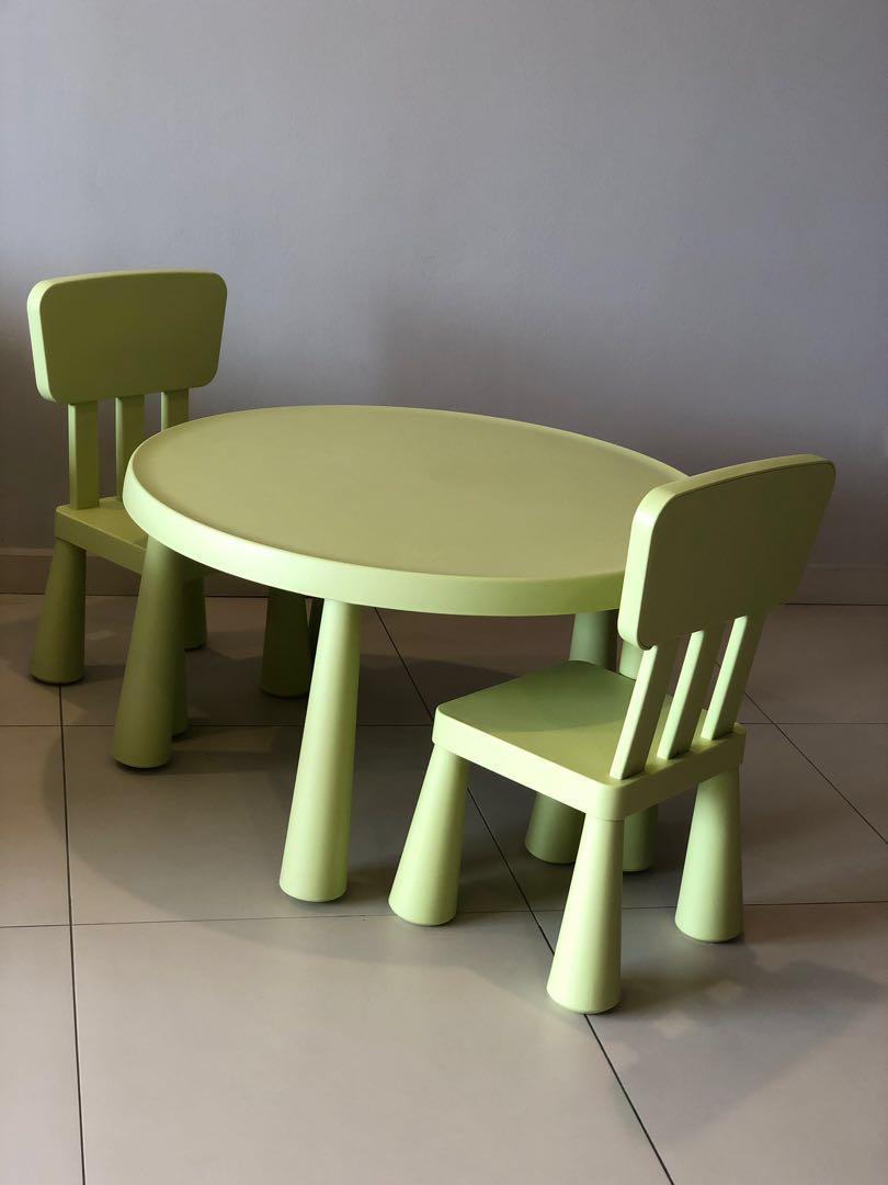 Ikea Çoçuk Masa Sandalye Mammut