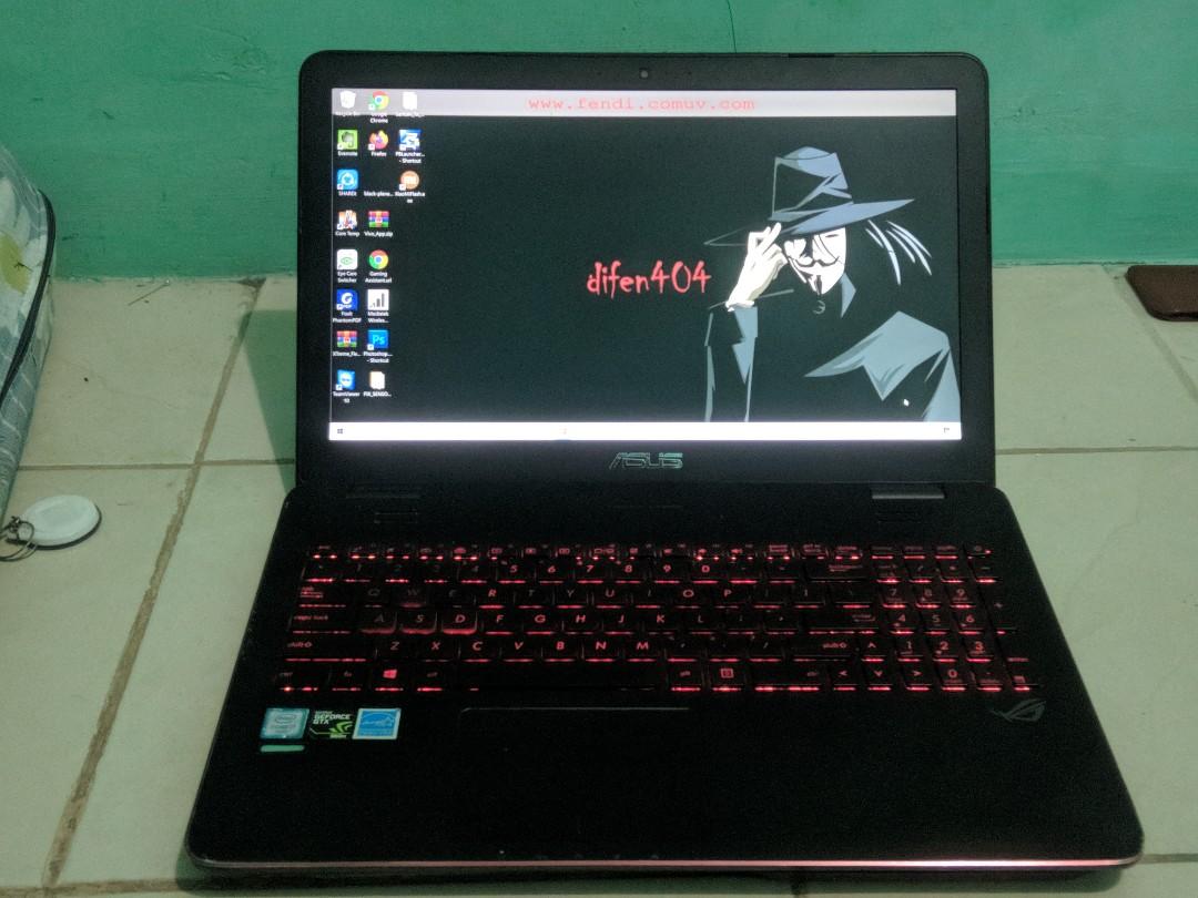 Laptop Asus Rog G551vw Core I7 6700hq 2 60ghz Elektronik Komputer Laptop Di Carousell