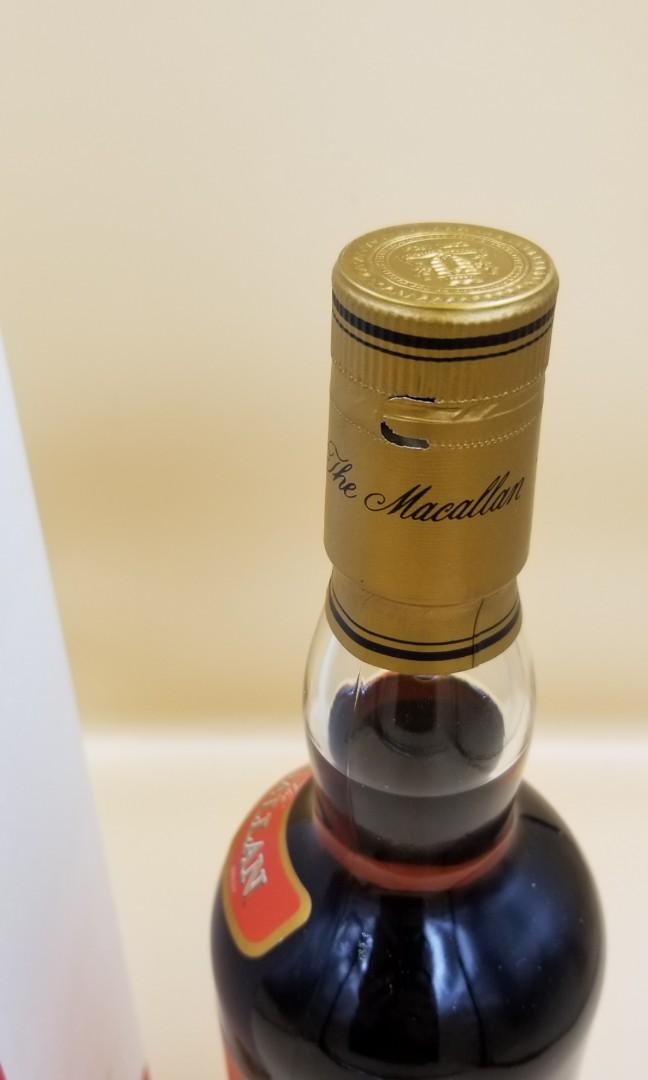 Macallan Cask Strength Red Label 57.8%, 嘢食& 嘢飲, 飲料 ...