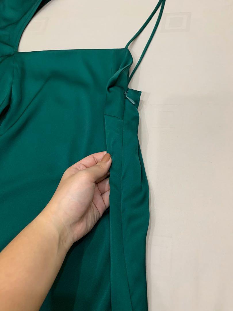 Mango green dress 2019 online