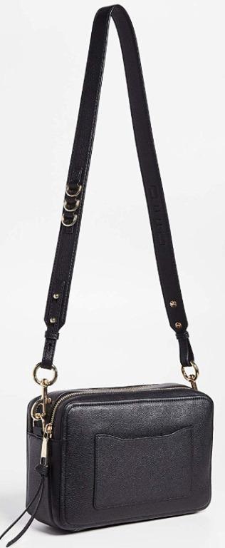 Marc Jacobs Softshot 27 Black Crossbody Bag Women's Handbag B10101