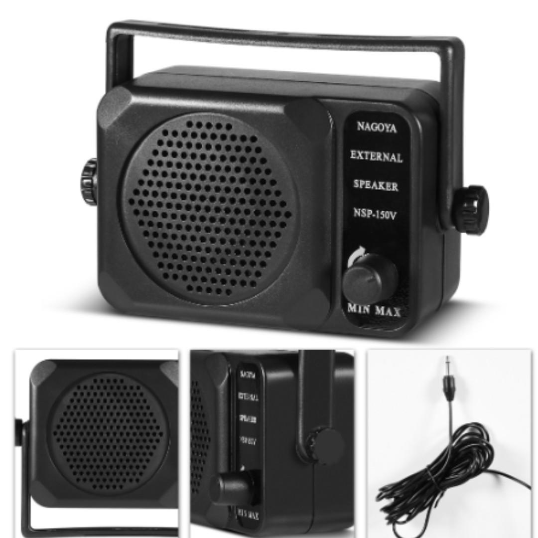 two way radio external speaker