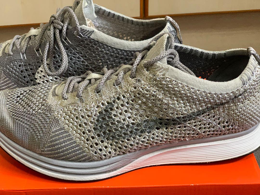 Nike flyknit racer pure platinum online