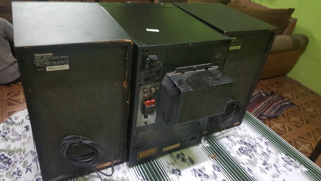 Panasonic SA-CH11 HiFi, Audio, Portable Audio Accessories on Carousell