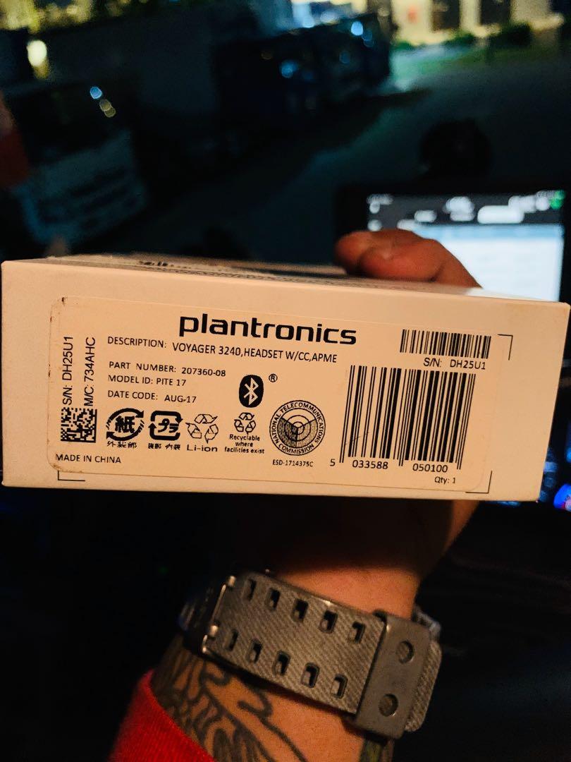 Plantronics Voyager 3240, Audio 