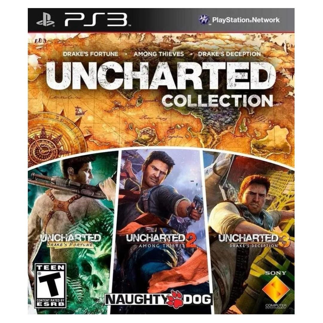 PS3 Uncharted 1, 2 & 3, Video Gaming, Video Games, PlayStation on Carousell