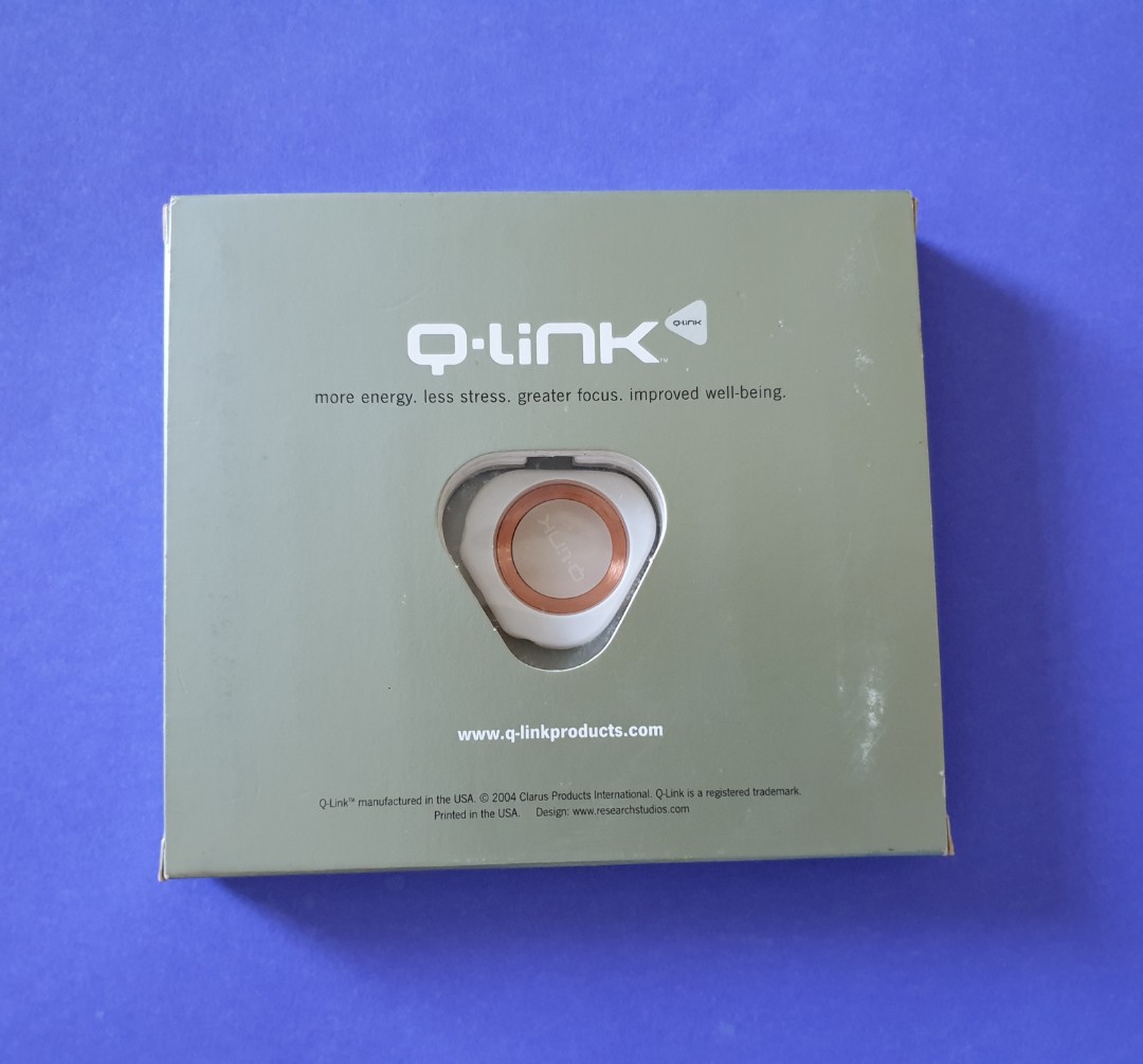 Original Q Link Acrylic Pendant Original White Everything Else