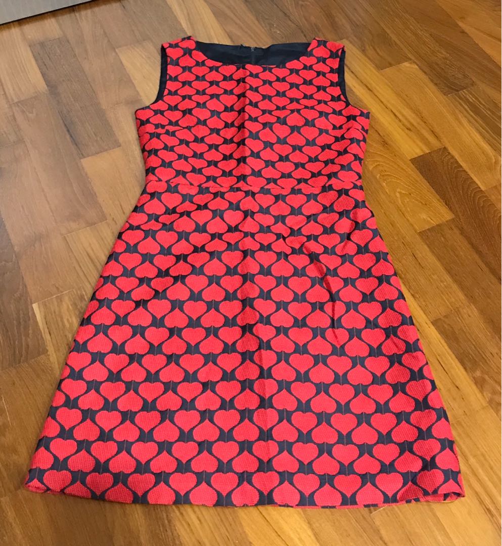 Red Heart Dress, Women's Fashion, Dresses & Sets, Dresses on Carousell