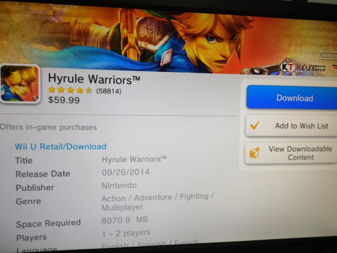 Selling Wii U with Zelda BOTW +6 other games, Video Gaming, Video Games