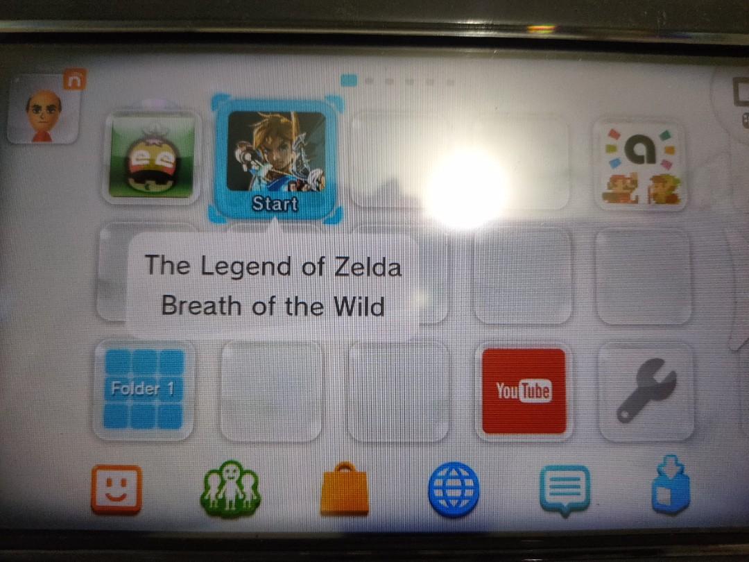 Selling Wii U with Zelda BOTW +6 other games, Video Gaming, Video Games