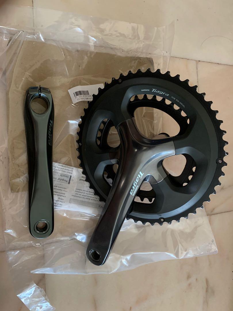 Shimano Tiagra FC-4700 10Spd (52-36T, 170mm), Sports Equipment, Bicycles &  Parts, Parts & Accessories on Carousell