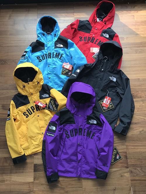 TNF X SUPREME ARC LOGO MOUNTAIN JACKET W/ GORETEX!!!! 