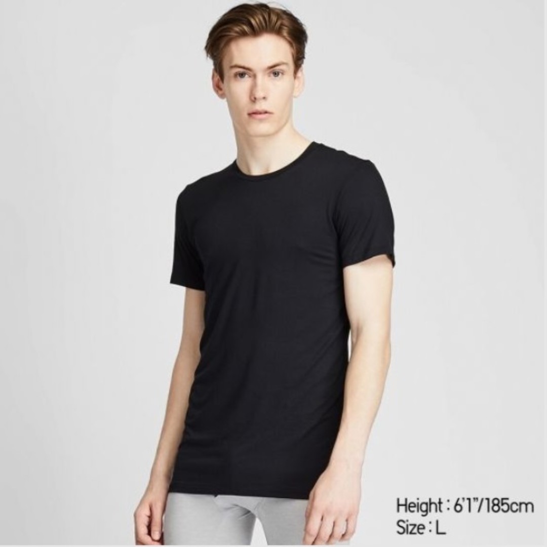 Heattech short sleeve shop