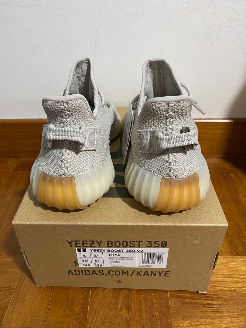 Sesame yeezy size 5 on sale