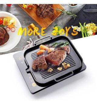 電磁爐烤盤, 家用不粘無煙烤肉鍋, 鐵板燒,electric stove  grilled pan