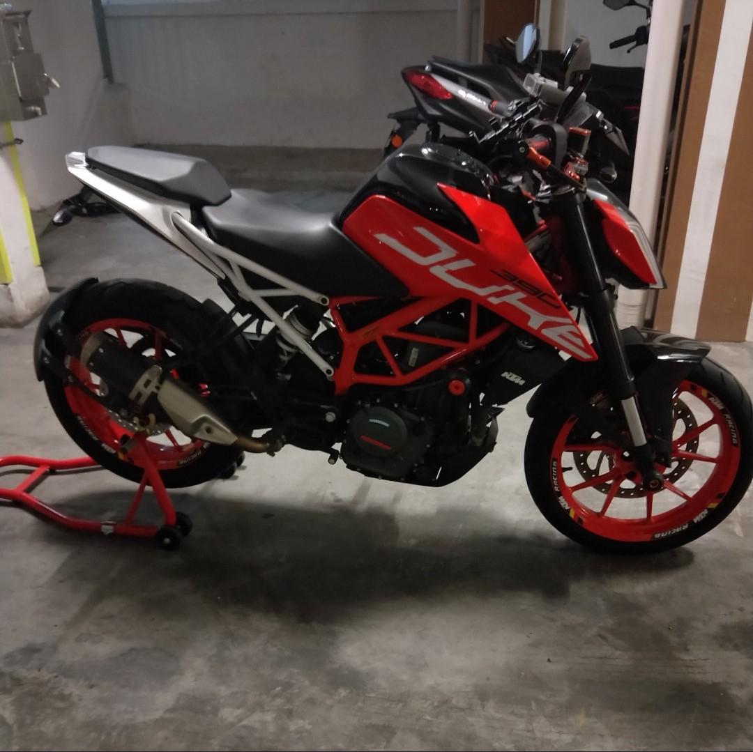 2017 Ktm Duke 390 Facelift Model Motorcycles Motorcycles For Sale Class 2a On Carousell