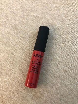 NYX 棉花糖柔霧唇釉 01 近全新