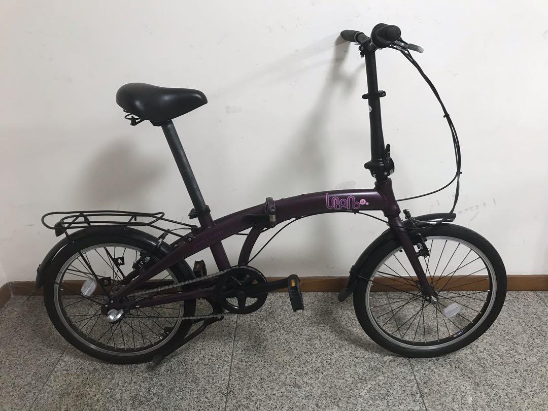 polygon urbano i3 folding bike