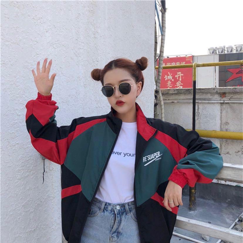 Red green hotsell jacket