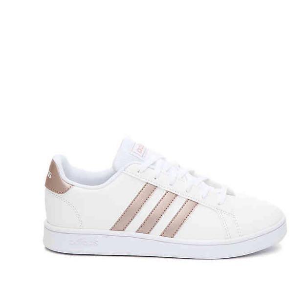 adidas grand court shoes pink, Women's 